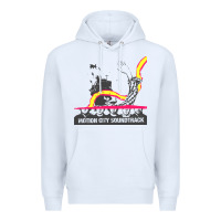 White motion city soundtrack clässic Premium Hoodie - linhVisuals
