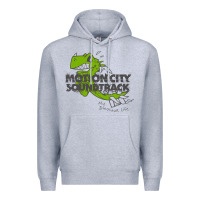 Heather Grey motion city soundtrack clässic Premium Hoodie - linhVisuals