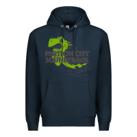 Navy motion city soundtrack clässic Premium Hoodie - linhVisuals