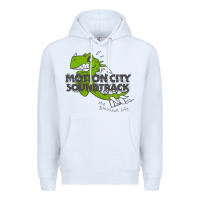 White motion city soundtrack clässic Premium Hoodie - linhVisuals