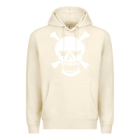 Sandshell skull crossbones Premium Hoodie - linhVisuals