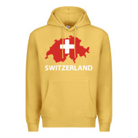 Antique Gold switzerland Premium Hoodie - linhVisuals