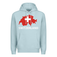 Blue Mist switzerland Premium Hoodie - linhVisuals