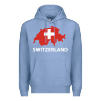 Colony Blue switzerland Premium Hoodie - linhVisuals