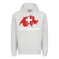 Dove Grey switzerland Premium Hoodie - linhVisuals