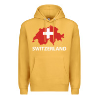 Mustard switzerland Premium Hoodie - linhVisuals