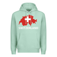 Seafoam switzerland Premium Hoodie - linhVisuals