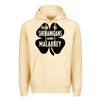 Prone To Shenanigans And Malarkey Premium Hoodie | Teevron