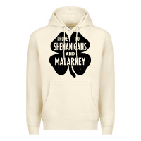 Sandshell prone to shenanigans and malarkey Premium Hoodie - linhVisuals