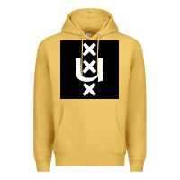Antique Gold Amsterdam University Premium Hoodie - linhVisuals