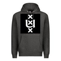 Charcoal Heather Amsterdam University Premium Hoodie - linhVisuals