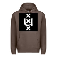 Coffee Amsterdam University Premium Hoodie - linhVisuals