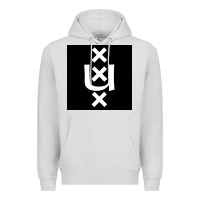 Dove Grey Amsterdam University Premium Hoodie - linhVisuals