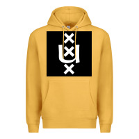 Mustard Amsterdam University Premium Hoodie - linhVisuals