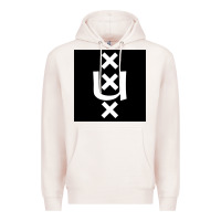Pale Pink Amsterdam University Premium Hoodie - linhVisuals