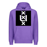 Purple Amsterdam University Premium Hoodie - linhVisuals