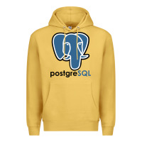 Antique Gold Postgresql Premium Hoodie - linhVisuals