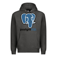 Charcoal Heather Postgresql Premium Hoodie - linhVisuals