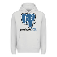 Dove Grey Postgresql Premium Hoodie - linhVisuals