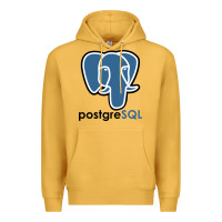 Mustard Postgresql Premium Hoodie - linhVisuals