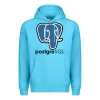 Ocean Blue Postgresql Premium Hoodie - linhVisuals
