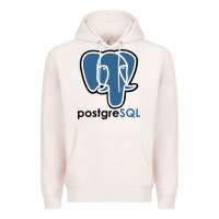 Pale Pink Postgresql Premium Hoodie - linhVisuals