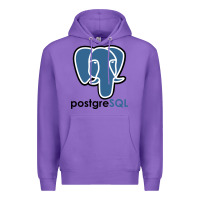 Purple Postgresql Premium Hoodie - linhVisuals