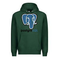 Sports Green Postgresql Premium Hoodie - linhVisuals