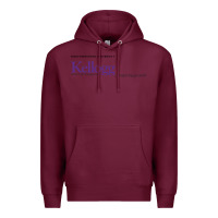 Burgundy kellogg high school Premium Hoodie - linhVisuals