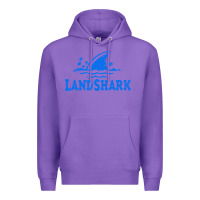 Purple landshark Premium Hoodie - linhVisuals