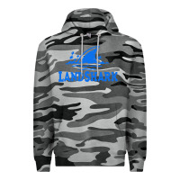 Slate Camo landshark Premium Hoodie - linhVisuals