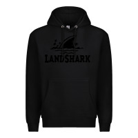 Black landshark Premium Hoodie - linhVisuals
