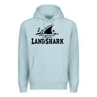 Blue Mist landshark Premium Hoodie - linhVisuals