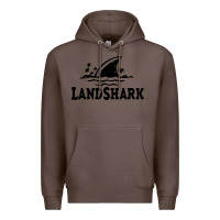 Coffee landshark Premium Hoodie - linhVisuals