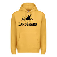 Mustard landshark Premium Hoodie - linhVisuals