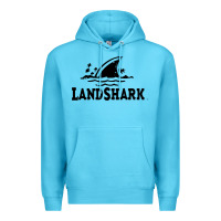 Ocean Blue landshark Premium Hoodie - linhVisuals