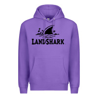 Purple landshark Premium Hoodie - linhVisuals