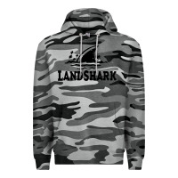 Slate Camo landshark Premium Hoodie - linhVisuals