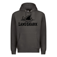 Smoke landshark Premium Hoodie - linhVisuals