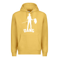 Antique Gold joe dirt dang Premium Hoodie - linhVisuals
