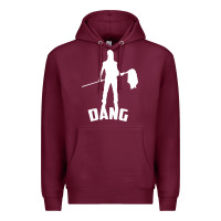 Burgundy joe dirt dang Premium Hoodie - linhVisuals