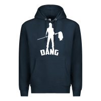 Navy joe dirt dang Premium Hoodie - linhVisuals