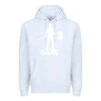 White joe dirt dang Premium Hoodie - linhVisuals