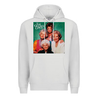 Dove Grey golden the girls Premium Hoodie - linhVisuals
