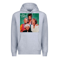 Heather Grey golden the girls Premium Hoodie - linhVisuals