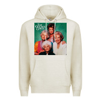 Oatmeal Heather golden the girls Premium Hoodie - linhVisuals