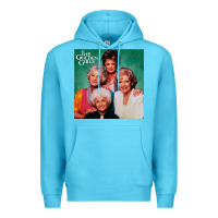 Ocean Blue golden the girls Premium Hoodie - linhVisuals