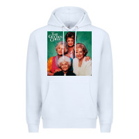 White golden the girls Premium Hoodie - linhVisuals