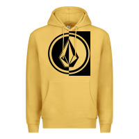 Antique Gold Volcom Style Premium Hoodie - linhVisuals