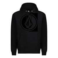Black Volcom Style Premium Hoodie - linhVisuals